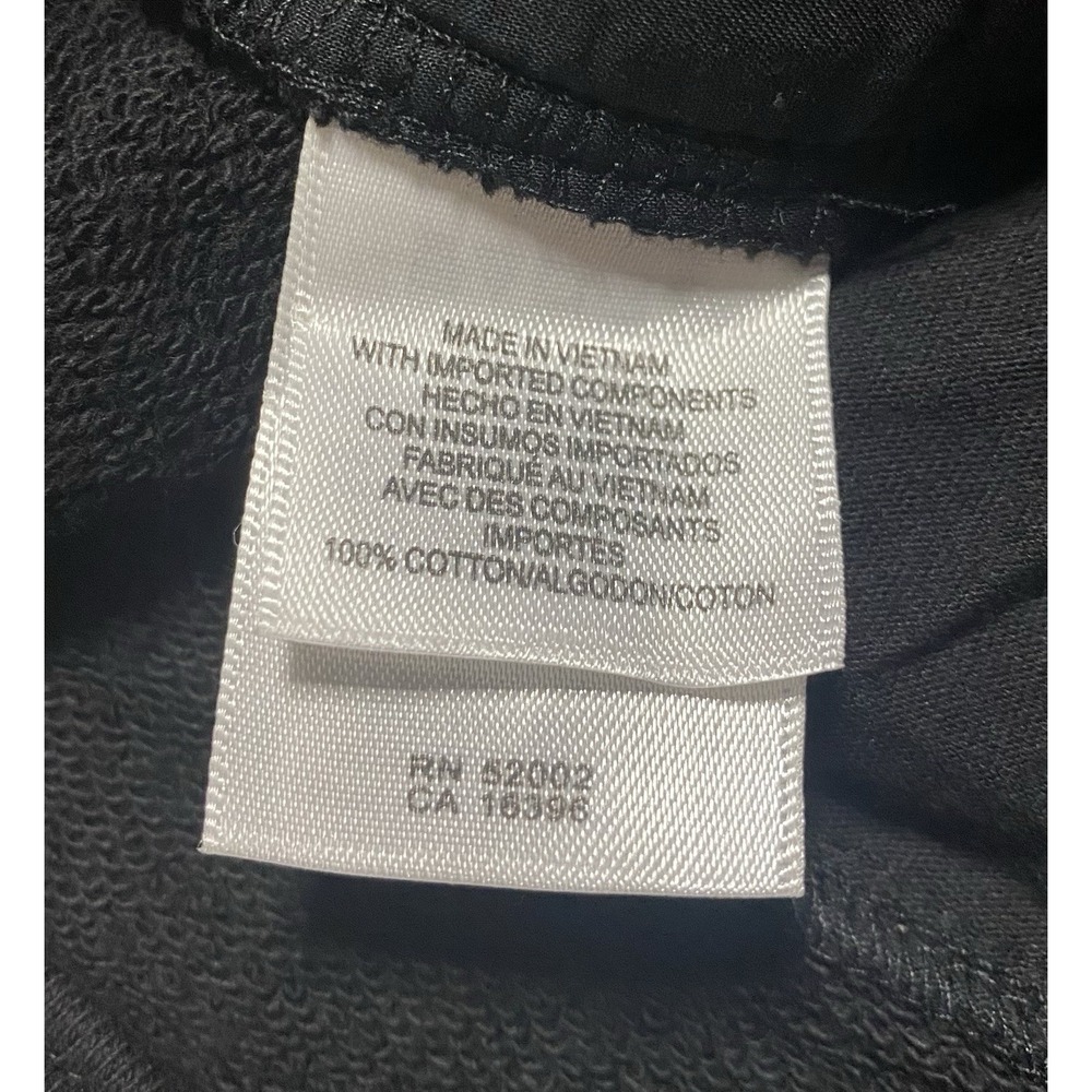 Liz Claiborne Women's Black Cotton Drawstring Straight Leg Pants Mid-Rise 1X - Picture 6 of 9